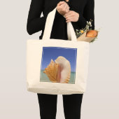 Zee Shell Sluiten Grote Tote Bag (Voorkant (product))