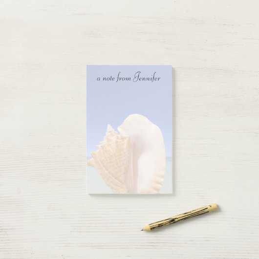 Zee Shell Sluiten Post-it® Notes (Op bureau)