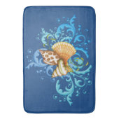 Zee Shell Splash Bath-Mats Badmat (Voorkant Verticaal)
