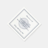 Zee Shell Strand Trouwreceptie Custom servetten (Hoek)