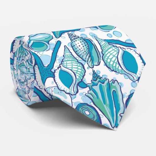 Zee Shell Stropdas (Opgerold)