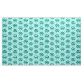 Zee Shell - Turquoise en Aqua Stof (Yard (91,4 cm))