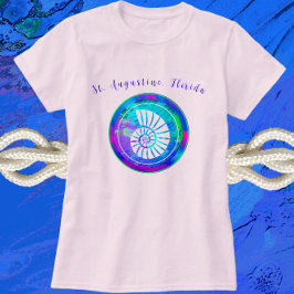  Zee Shell uit St. Augustine Florida T-shirt