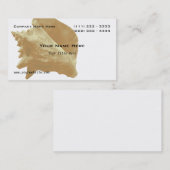 Zee Shell Visitekaartje (Voorkant / Achterkant)