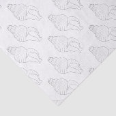 Zee Shell-weefselpapier  Tissuepapier (Detail)