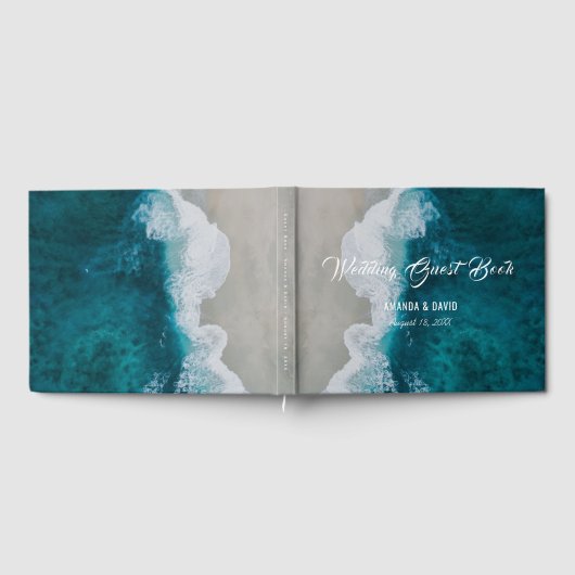 Zee Shore Destination Beach bruiloft gastenboek (Volledig)