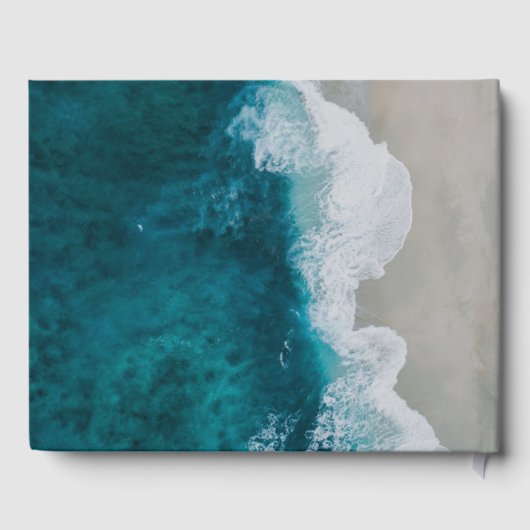 Zee Shore Destination Beach bruiloft gastenboek (Achterkant)