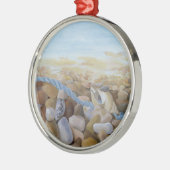 Zee Shore Metalen Ornament (Links)