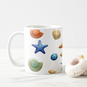 Zee Shore Sea Shells Koffiemok