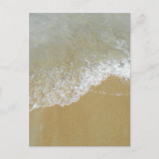 Zee Shore Tide Briefkaart (Voorkant)