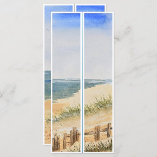 Zee Shore Twee Bladwijzer (Voorkant / Achterkant)