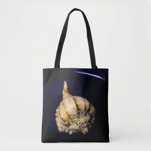 Zee Slak Shell met Barnacles Tote Bag (Voorkant)
