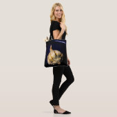 Zee Slak Shell met Barnacles Tote Bag (Op model)