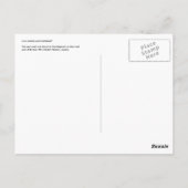 Zee Slak, Unalaska Island Briefkaart (Achterkant)