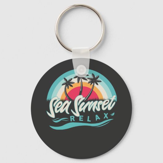 Zee Sleutelhanger (Voorkant)