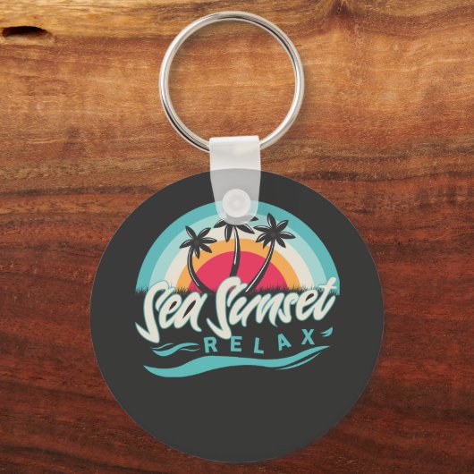 Zee Sleutelhanger (Voorkant)