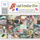 【 Zee Slug 】 je duikboekje op! Sticker (Voorkant)