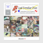 【 Zee Slug 】 je duikboekje op! Sticker (Vel)