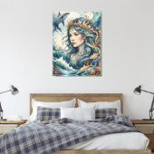Zee Spirit Canvas Art Afdruk (Insitu (Slaapkamer))