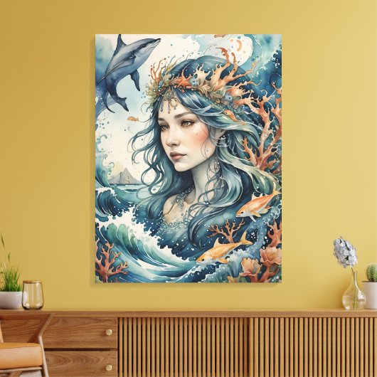 Zee Spirit Canvas Art Afdruk (Insitu (Woonkamer))