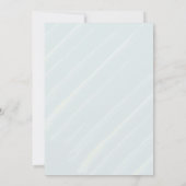 Zee Splash Waterverf Bord Turquoise Blue Wedding Kaart (Achterkant)