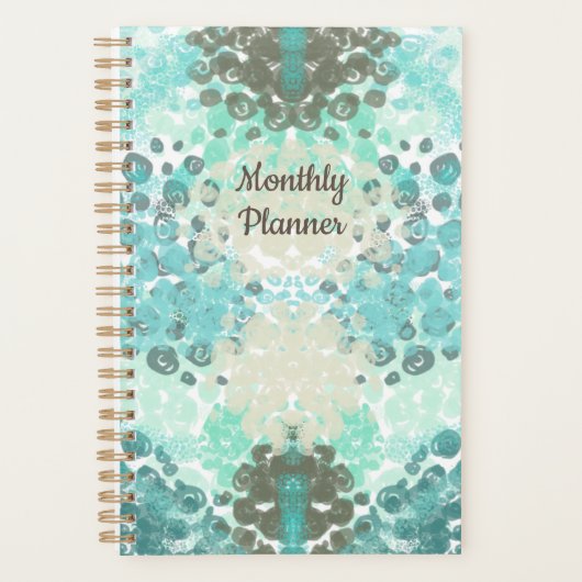 Zee Spots Maandelijkse Planner (Voorkant)