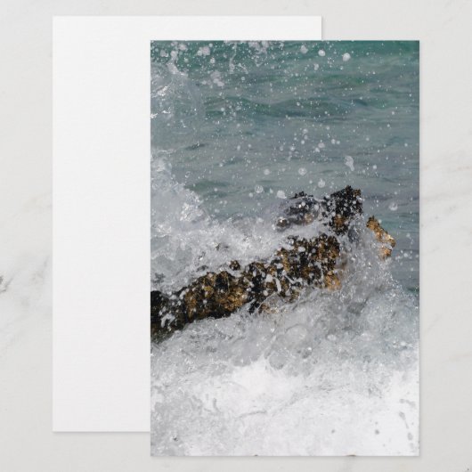 Zee Spray Briefpapier (Voorkant / Achterkant)