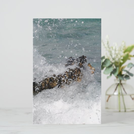 Zee Spray Briefpapier (Staand voorkant)