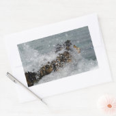 Zee Spray Rechthoekige Sticker (Envelop)