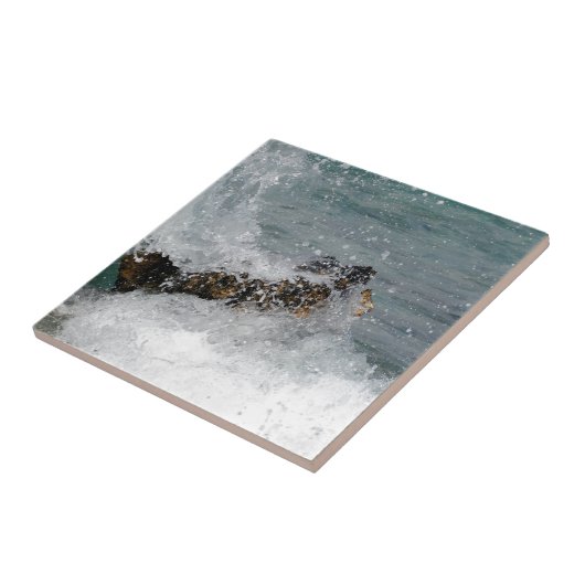 Zee Spray Tegeltje (Zijkant)