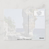 Zee stack, Flowerpot Island, Bruce Peninsula, Onta Briefkaart (Achterkant)