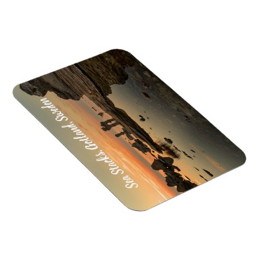 Zee Stacks Gotland Zweden gestileerd Magneet (Rechterzijde)