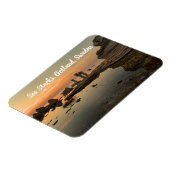 Zee Stacks Gotland Zweden gestileerd Magneet (Linkerzijde)