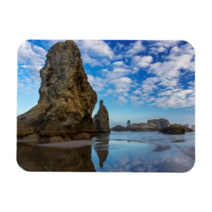 Zee Stacks op Bandon Beach in Bandon, Oregon 1 Magneet