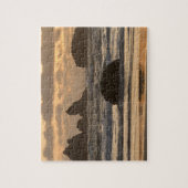 Zee stacks op het strand in Bandon, Oregon Legpuzzel (Verticaal)