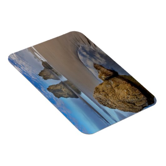 Zee stapelt zich op in Bandon in Bandon, Oregon 2 Magneet (Rechterzijde)