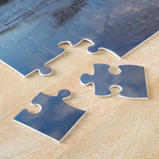 Zee stapelt zich op in de bloedstaaf van Bandon, O Legpuzzel (Zijkant)