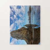 Zee stapelt zich op in de bloedstaaf van Bandon, O Legpuzzel (Verticaal)