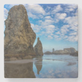 Zee stapelt zich op in de bloedstaaf van Bandon, O Stenen Onderzetter (Voorkant)