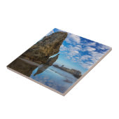 Zee stapelt zich op in de bloedstaaf van Bandon, O Tegeltje (Zijkant)