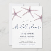 Zee Star bruids doucheuitnodiging Kaart (Voorkant)