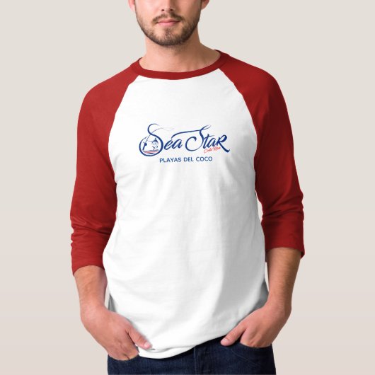 Zee Star CR Baseball T-shirt (ook verkrijgbaar bij (Voorkant)
