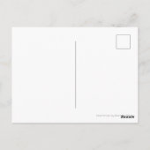 Zee Star en koraal Briefkaart (Achterkant)