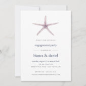 Zee Star | uitnodiging voor een opdrachtpartij (Voorkant)