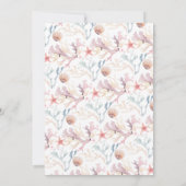 Zee Star | uitnodiging voor een opdrachtpartij (Achterkant)