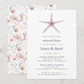 Zee Star | Uitnodiging voor een repetitiediner (Voorkant / Achterkant)