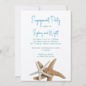 Zee Stars Aqua Blue Kaart (Voorkant)