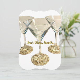 Zee Stemware Invitation Kaart