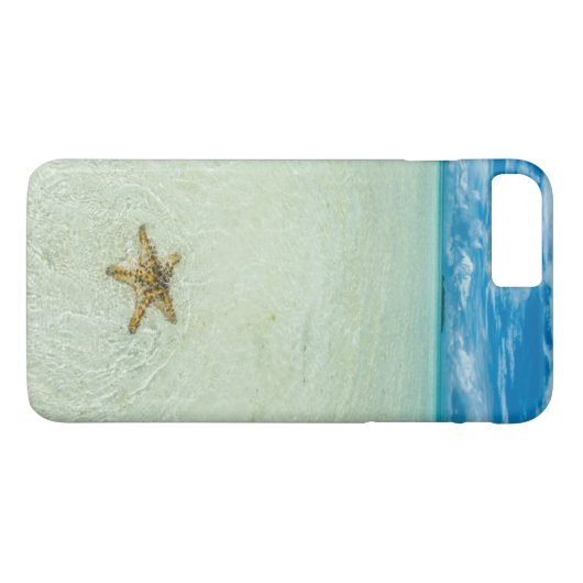 Zee ster in ondiep water, Palau Case-Mate iPhone Case (Achterkant (Horizontaal))