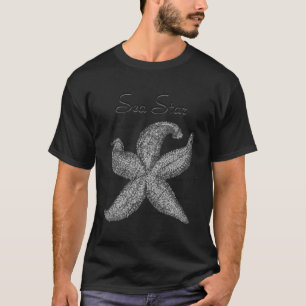 Zee sterdefinitie met Afbeelding van zeester T-shirt